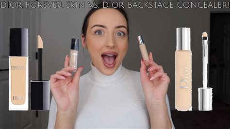 dior backstage concealer vs forever|Dior forever liquid foundation.